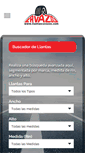 Mobile Screenshot of llantascavazos.com